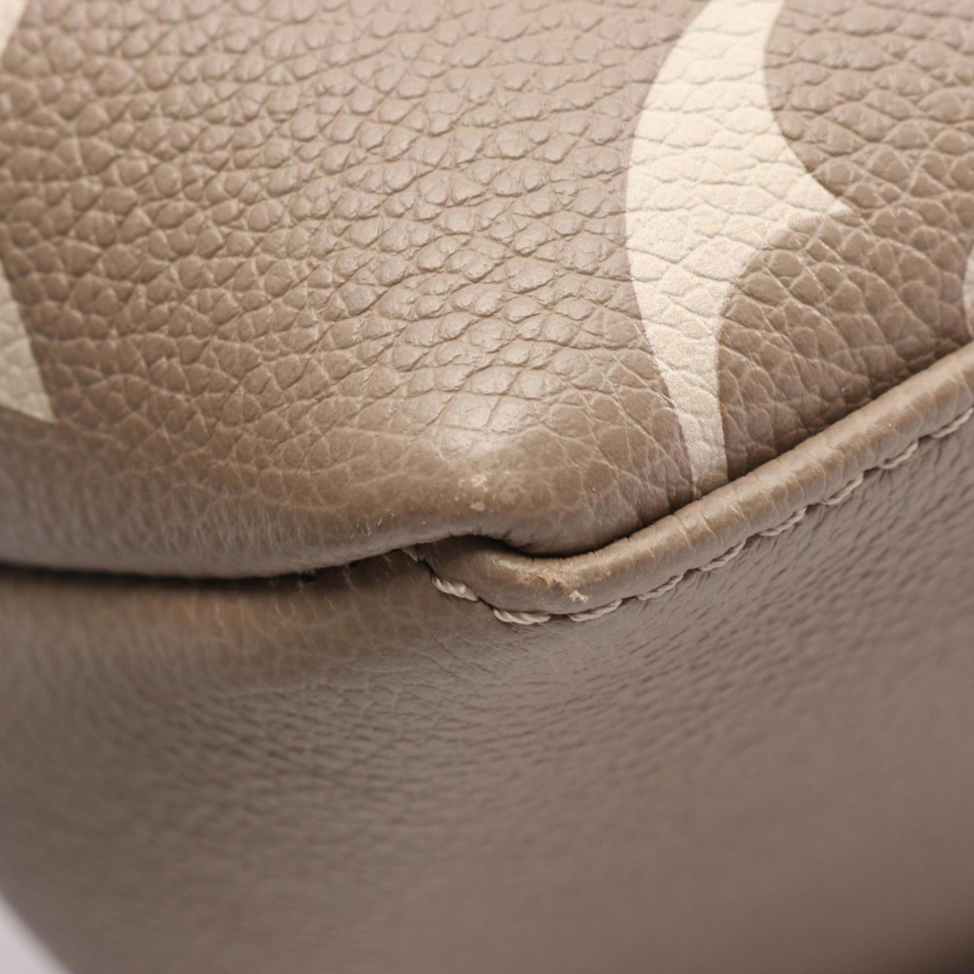 Louis Vuitton Beige Tourterelle Monogram Empreinte Handbag