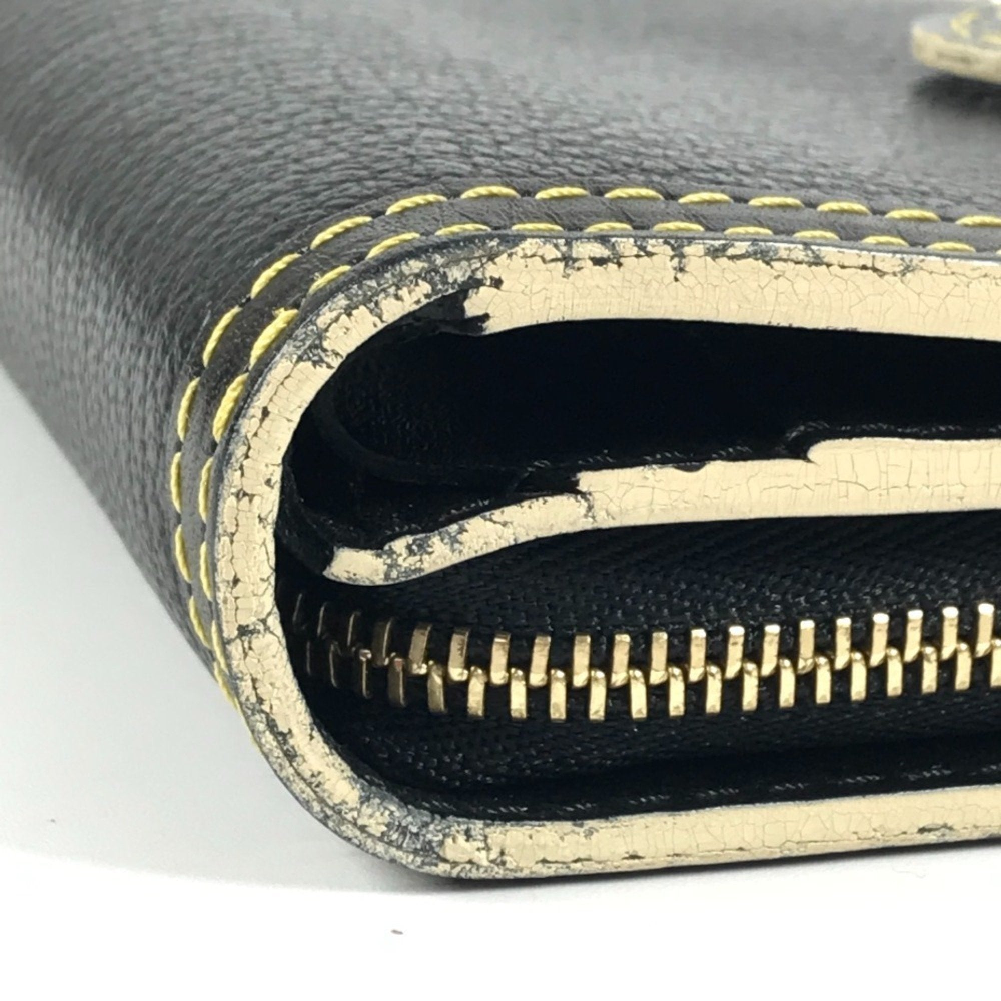 Louis Vuitton Suhali Black Noir Suhali Leather Wallet