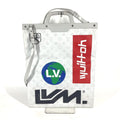 Louis Vuitton White Monogram Shoulder Bag Tote Bag