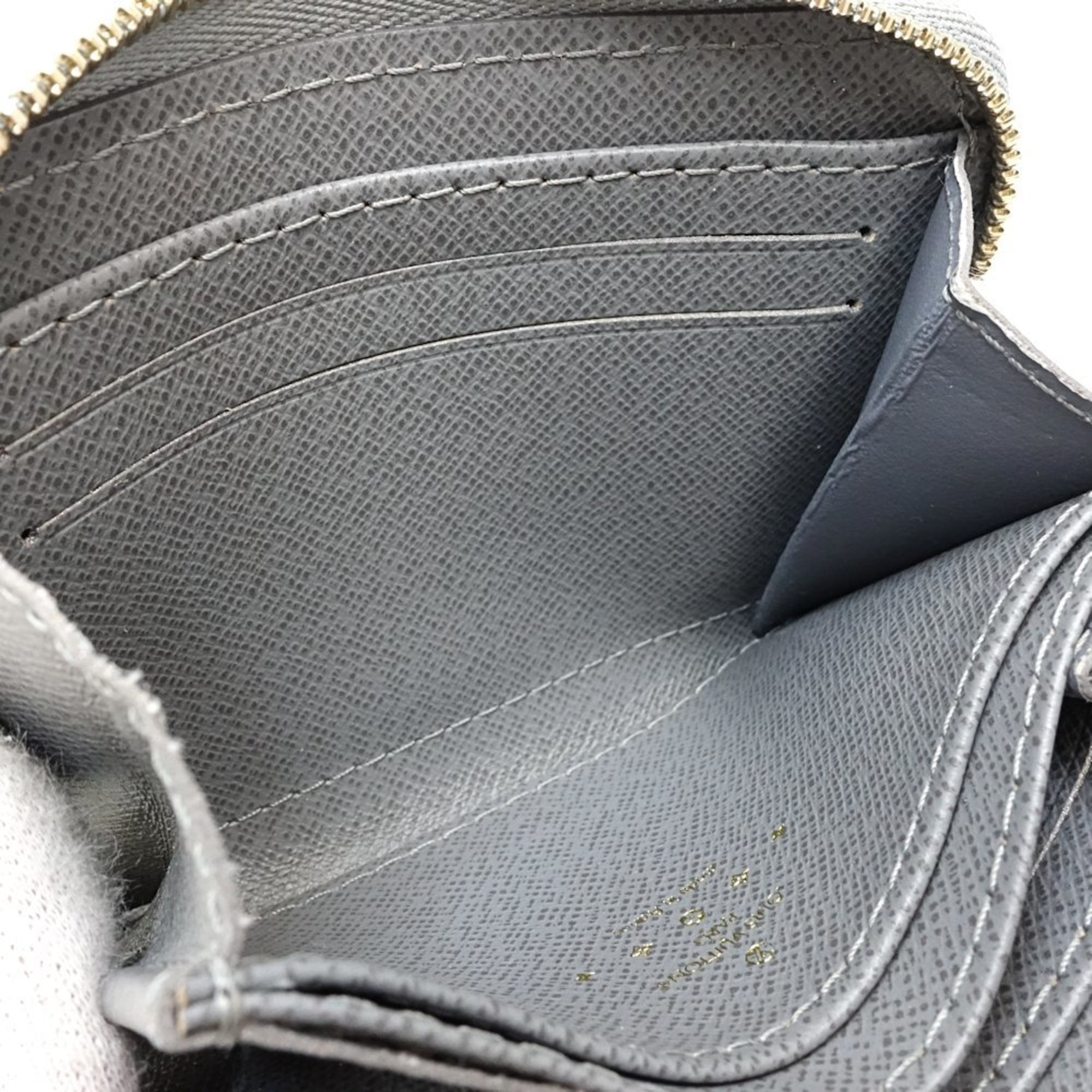 Louis Vuitton Gray Denim Coin Purse/Coin Case