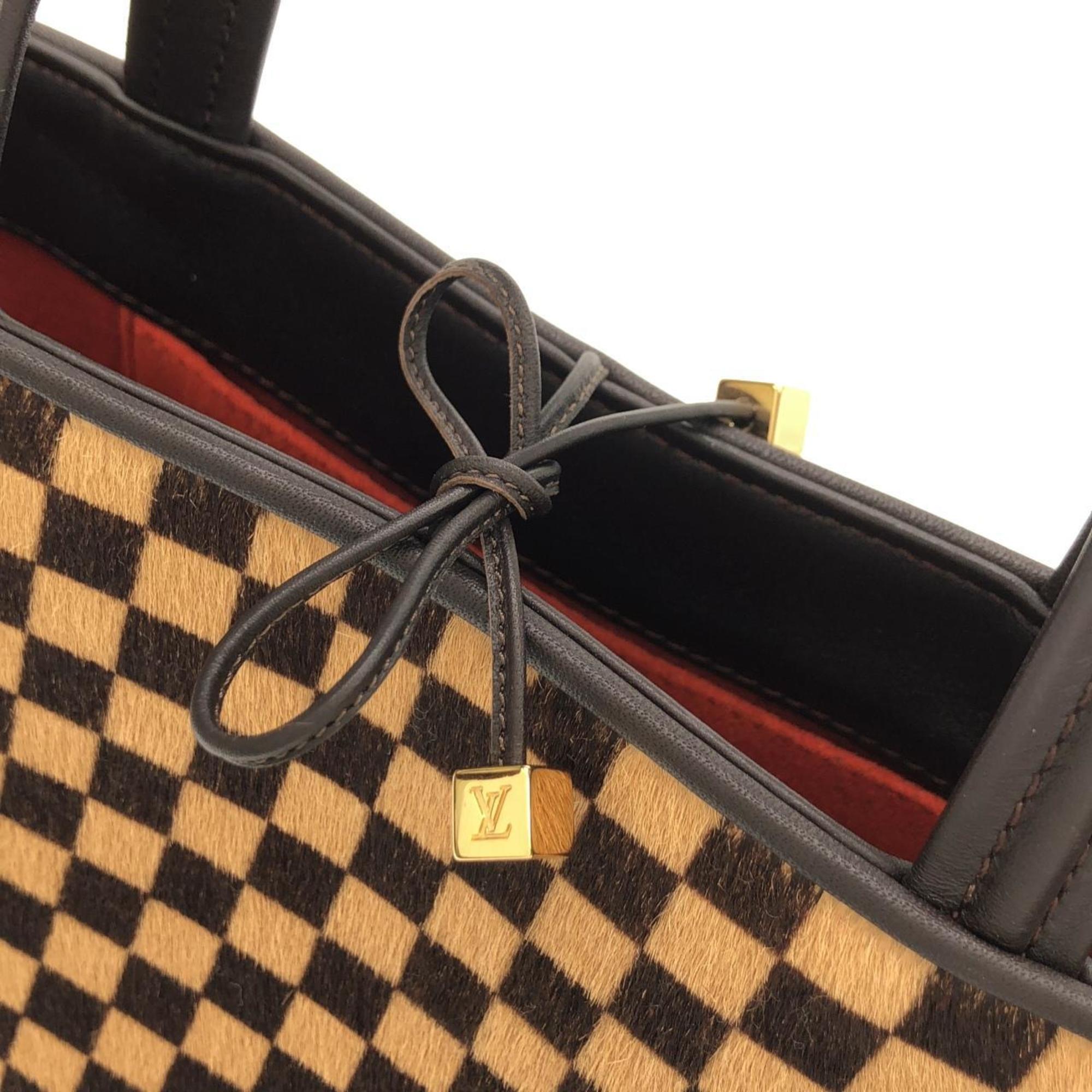 Louis Vuitton Brown Leather Handbag