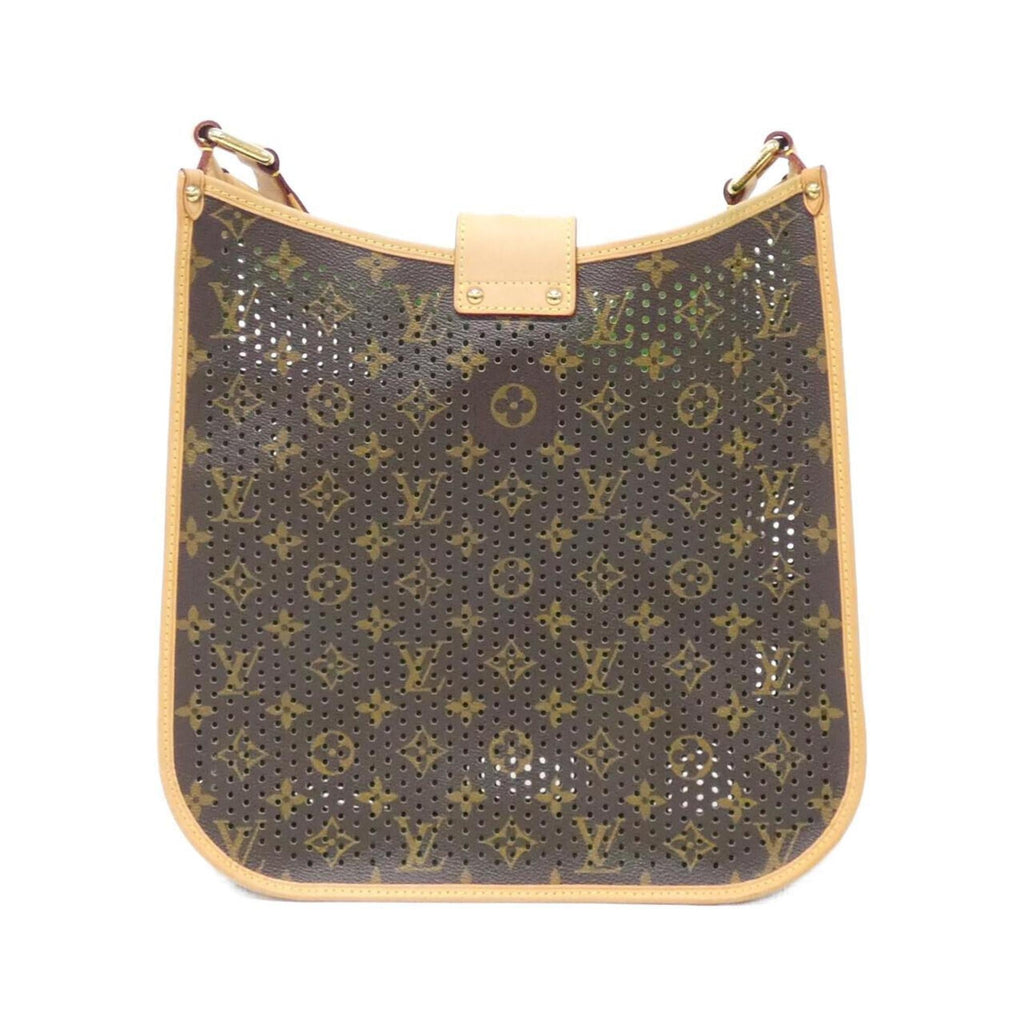 Louis Vuitton Brown Coated Canvas Shoulder Bag