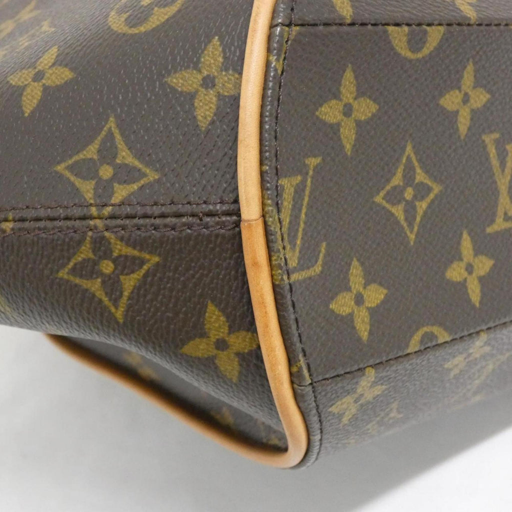 Louis Vuitton Marron Coated Canvas Handbag
