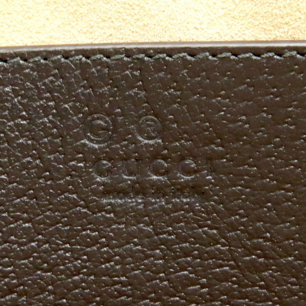 Gucci Black Leather Handbag (Pre-Owned)