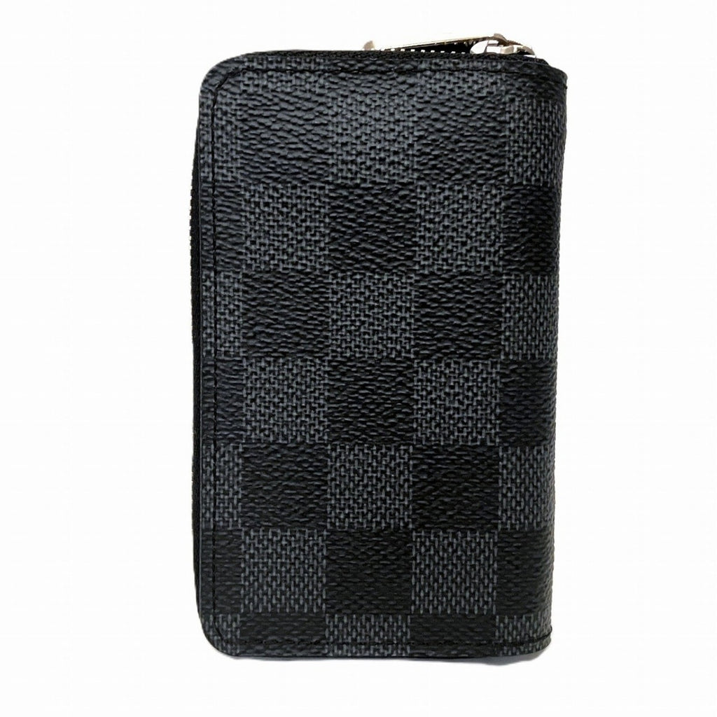 Louis Vuitton Black Damier Graphite Coin Purse/Coin Case