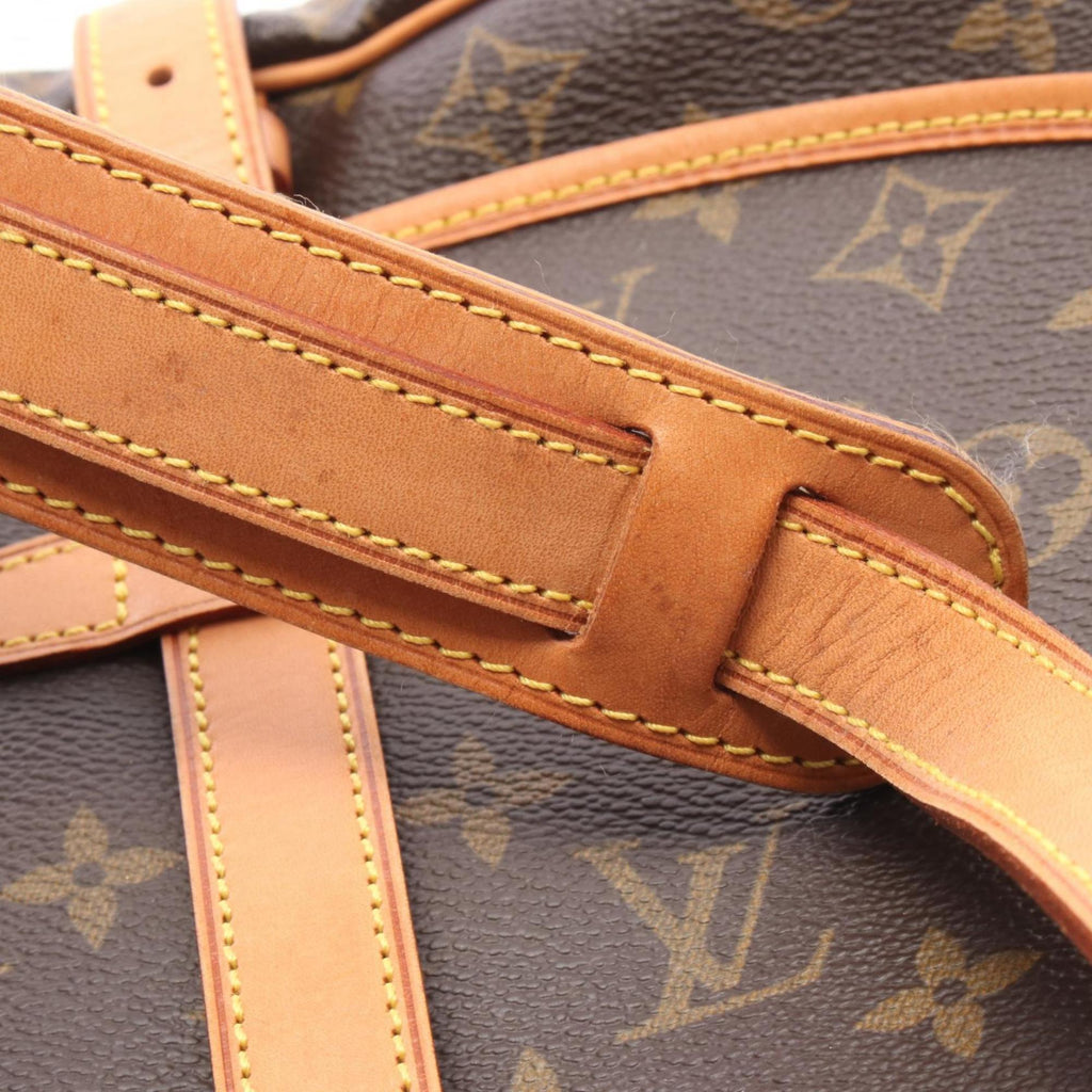 Louis Vuitton Brown Coated Canvas Pvc Leather Monogram Shoulder Bag