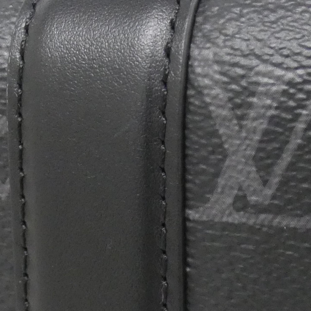 Louis Vuitton Black Coated Canvas Shoulder Bag