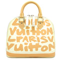 Louis Vuitton Beige White Handbag