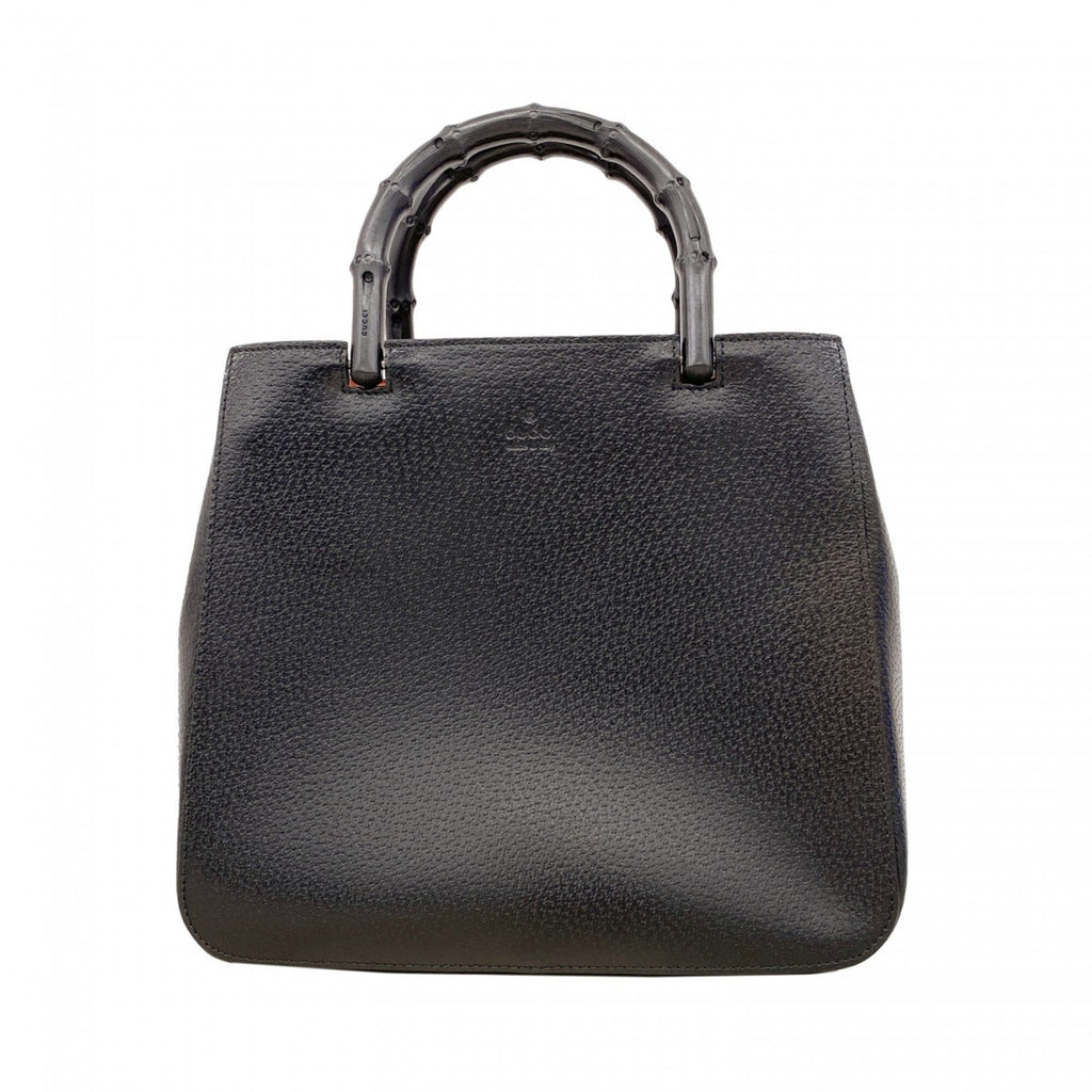 Gucci Black Leather Handbag (Pre-Owned)