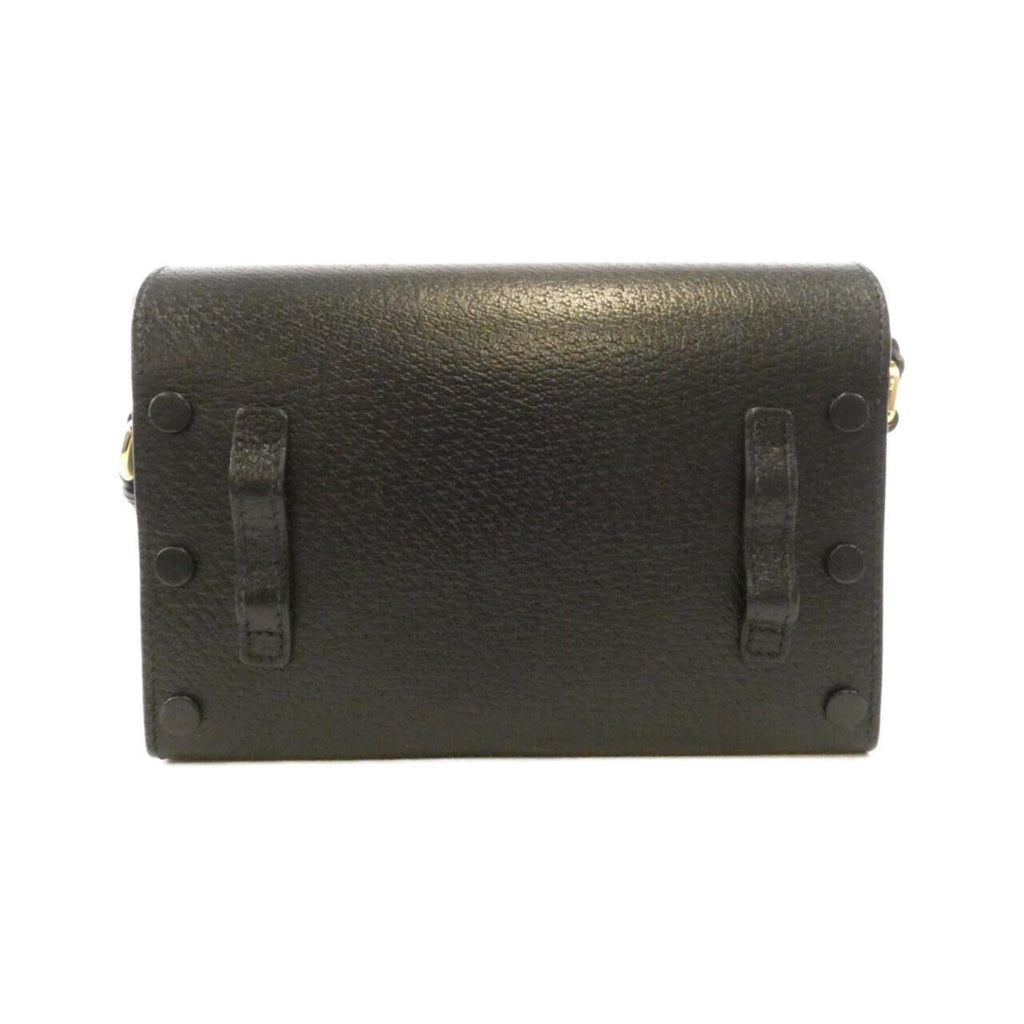 Gucci Black Leather Shoulder Bag (Pre-Owned)