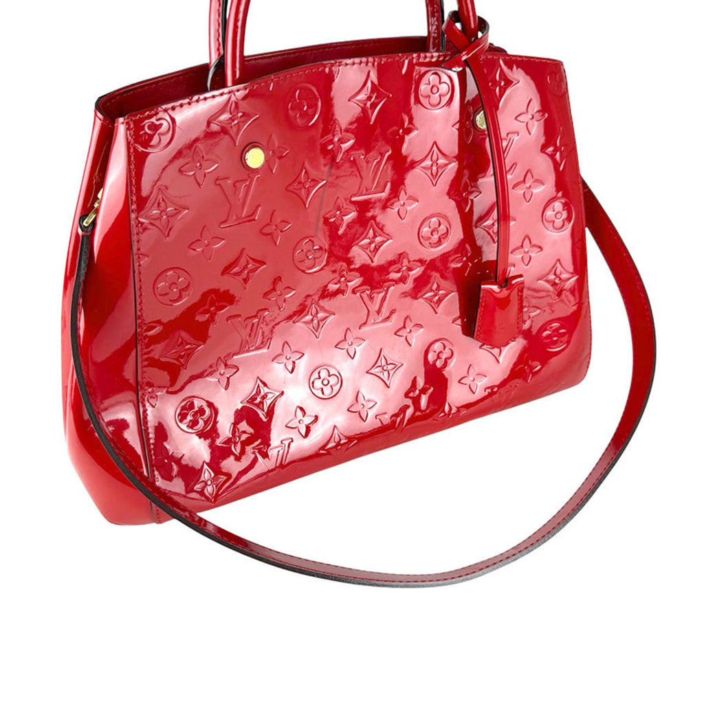 Louis Vuitton Cerise Monogram Vernis Handbag Shoulder Bag