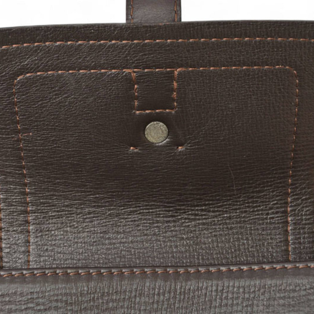 Louis Vuitton Coffee Utah Leather Shoulder Bag