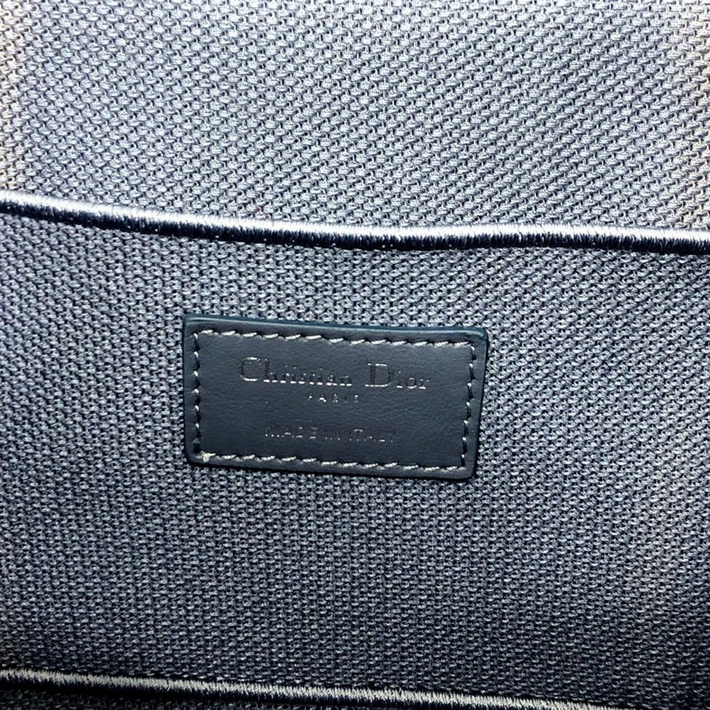 Christian Dior Blue Cloth Handbag (Pre-Owned)