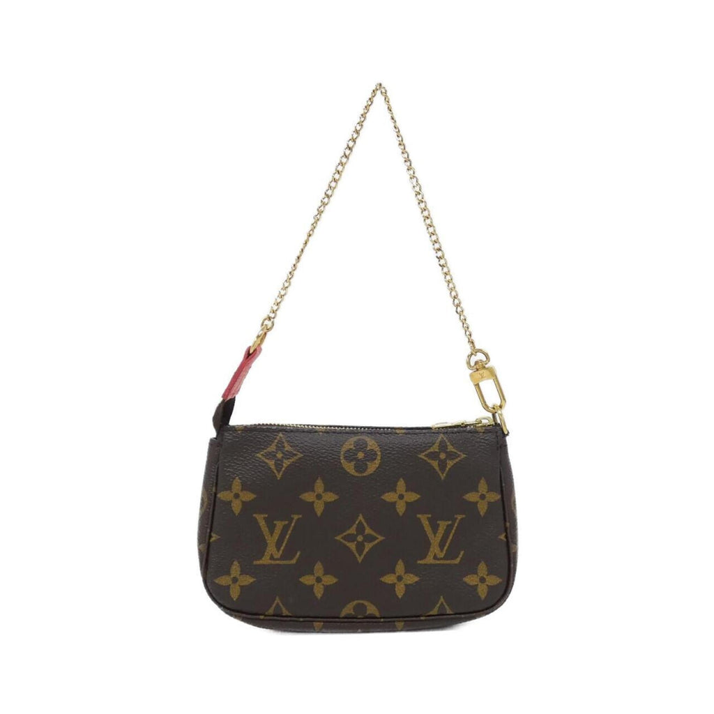 Louis Vuitton Marron Monogram Monogram Coated Canvas Pochette Pouch