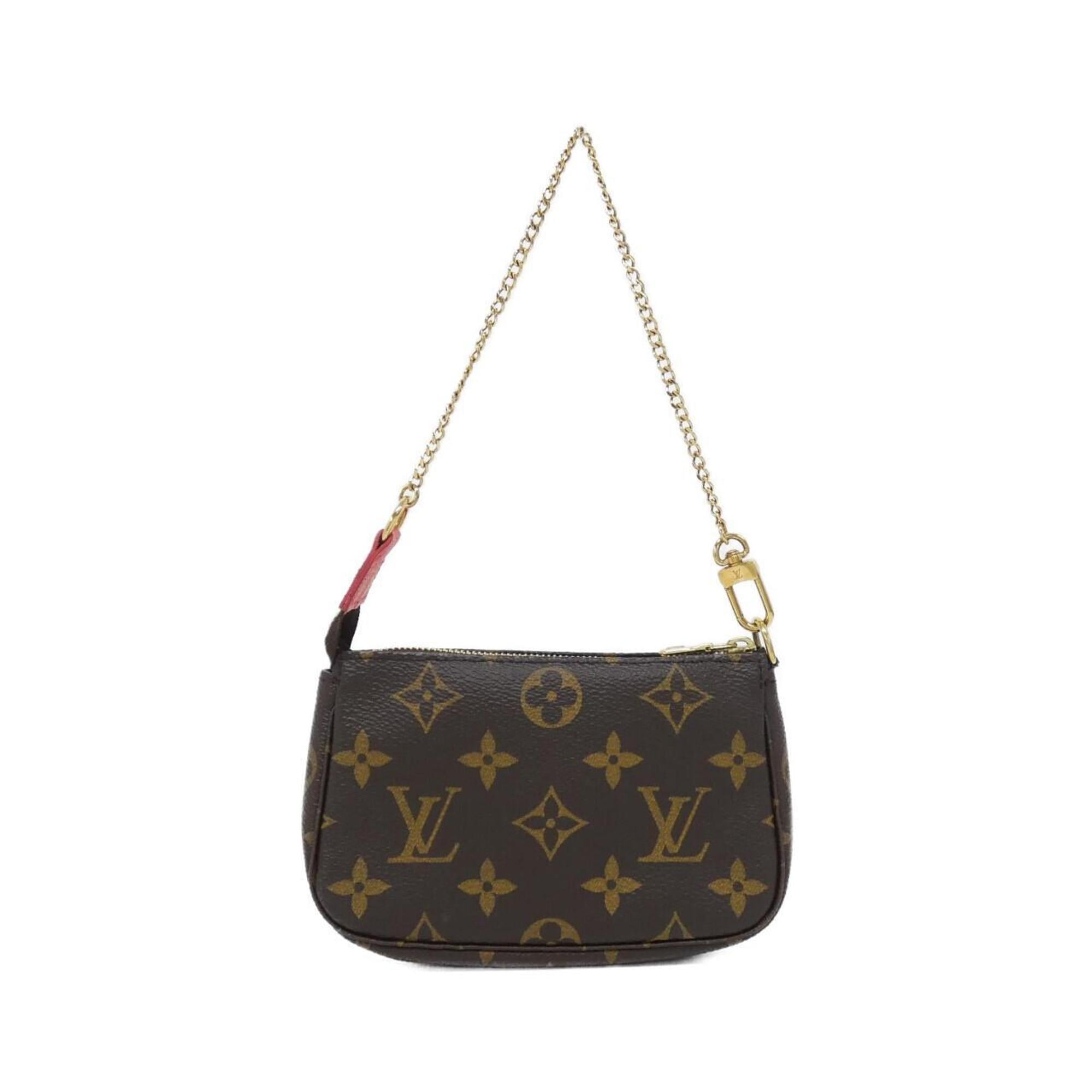 Louis Vuitton Marron Monogram Monogram Coated Canvas Pochette Pouch