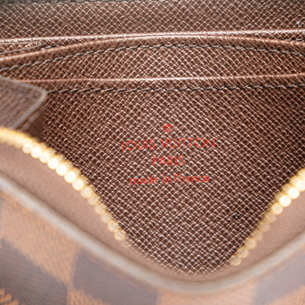 Louis Vuitton Brown Pvc Coin Purse/Coin Case