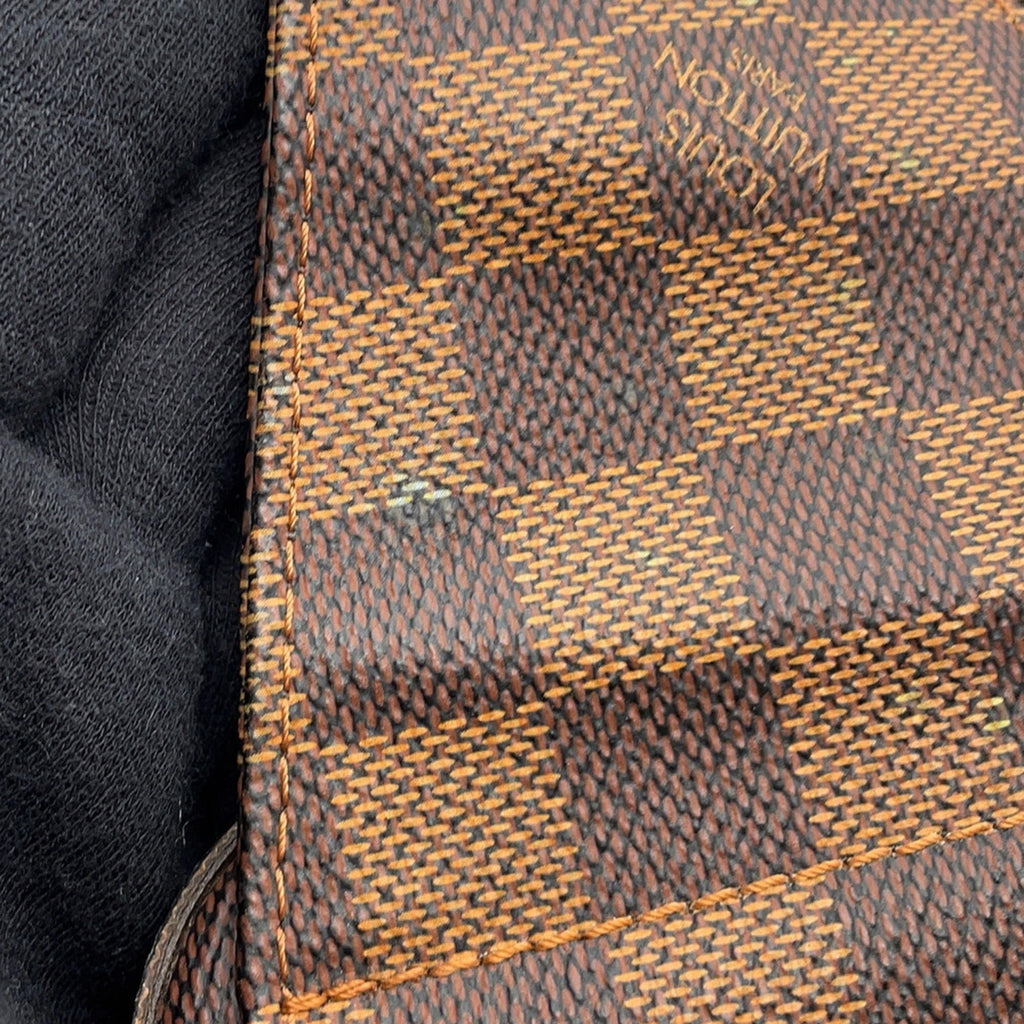 Louis Vuitton Brown Damier Canvas Ebene Damier Canvas Pouch Shoulder Bag Sling Bag