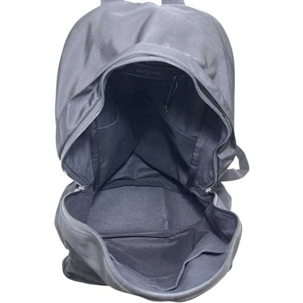 Balenciaga Black Canvas Leather Backpack