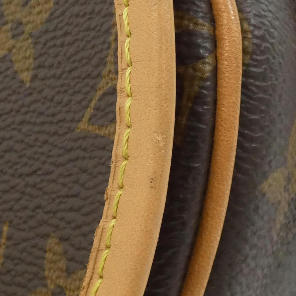Louis Vuitton Brown Coated Canvas Shoulder Bag
