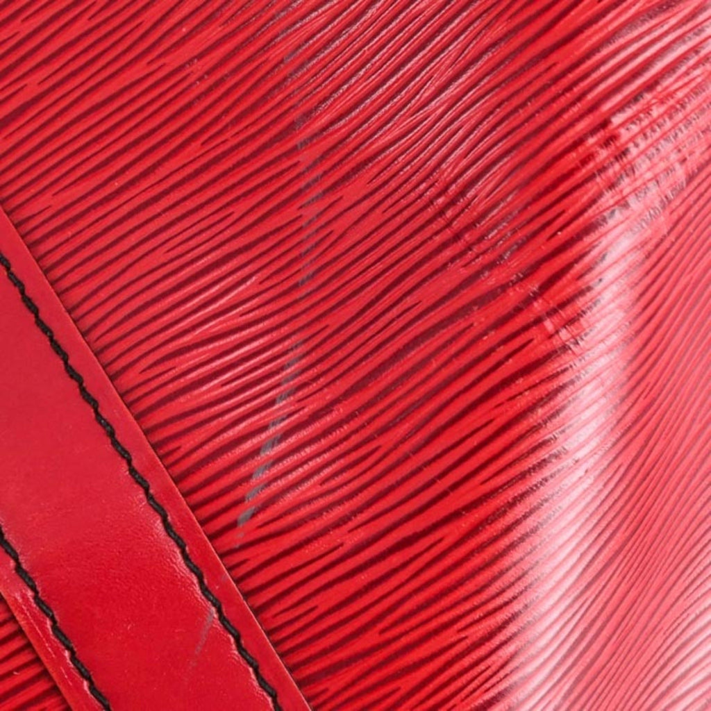 Louis Vuitton Epi Red Color Epi Leather Boston Bag Handbag