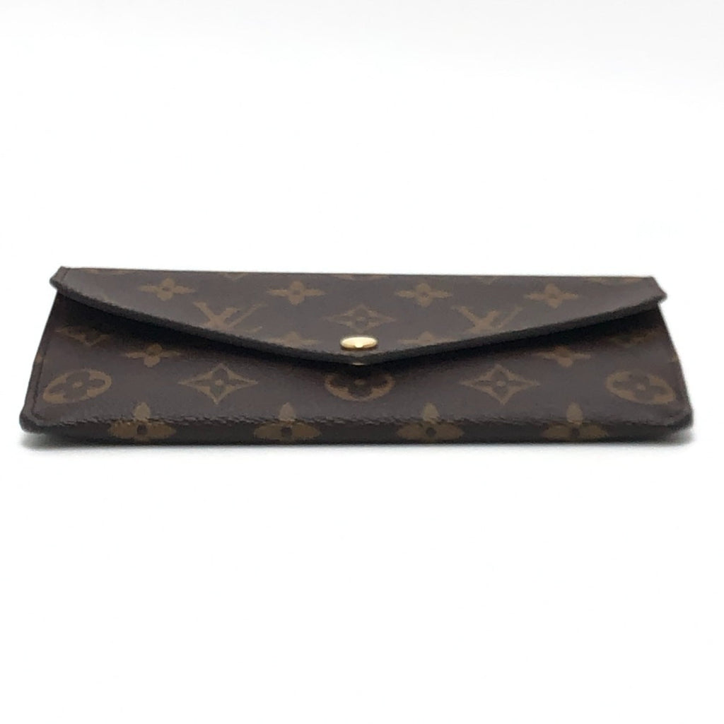 Louis Vuitton Monogram Brown Rose Ballerine Monogram Long Bill Wallet
