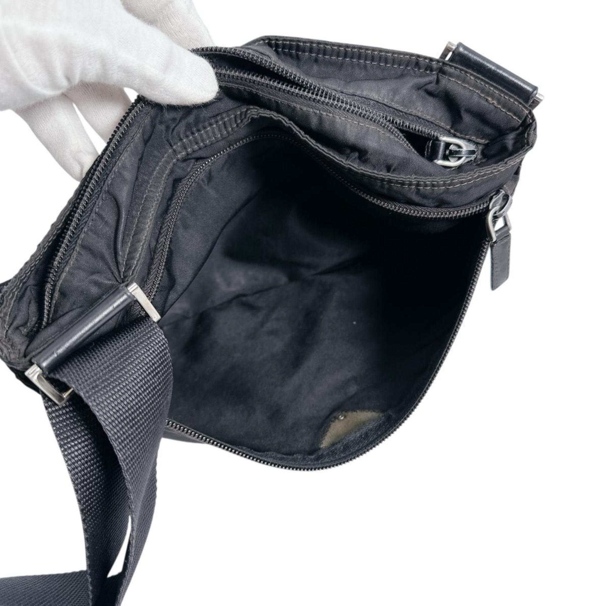 Prada Black Nylon Shoulder Bag Sling Bag