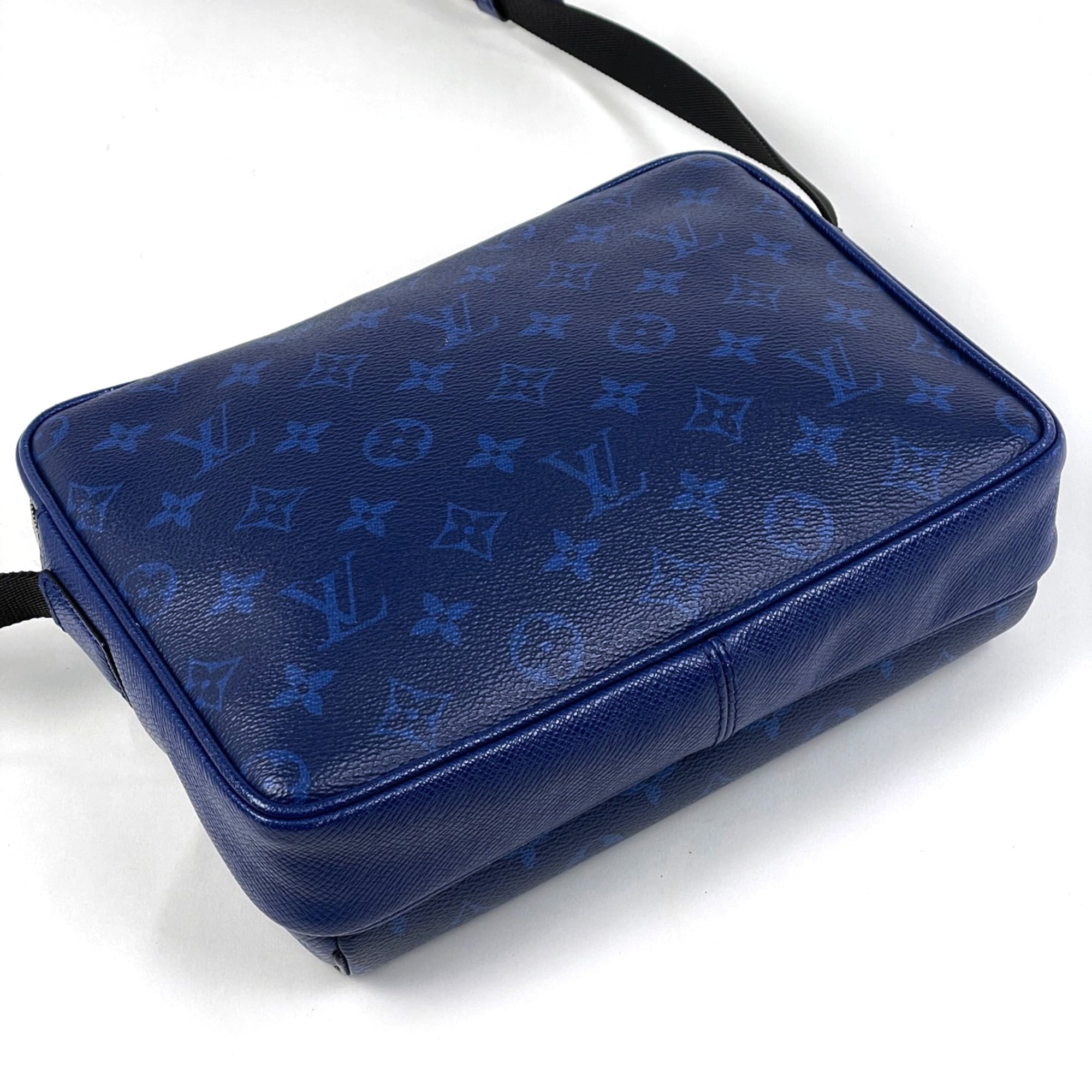 Louis Vuitton Cobalt Taigarama Shoulder Bag