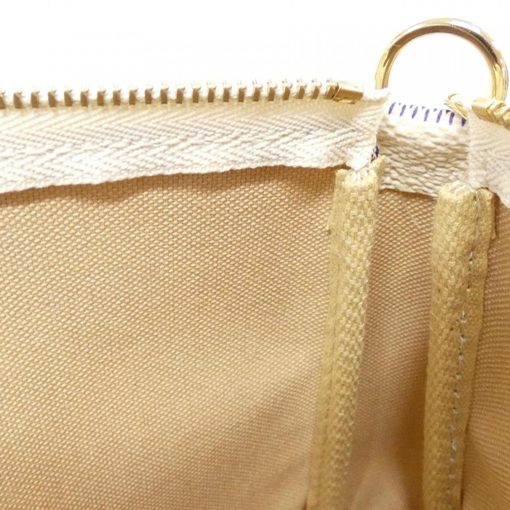 Louis Vuitton Azur Coated Canvas Pochette Pouch