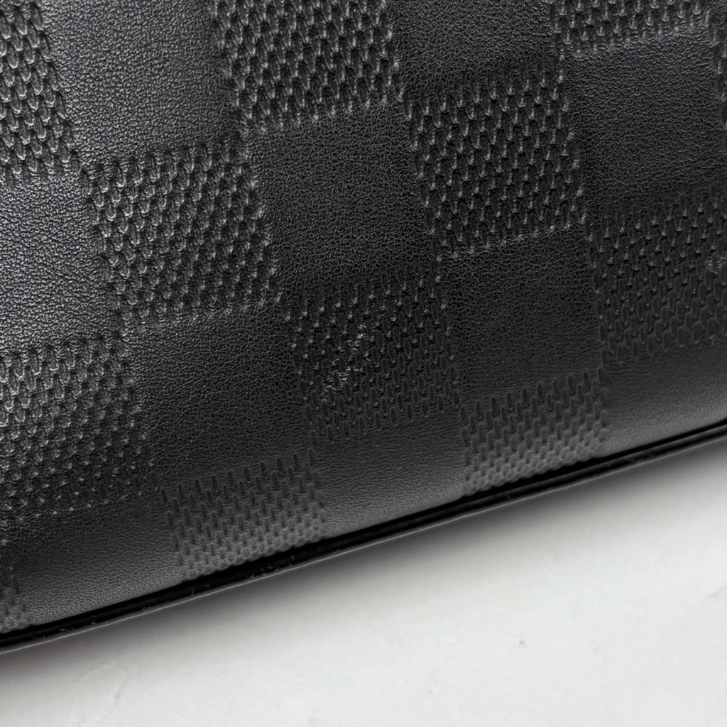 Louis Vuitton Black Onyx Damier Infini Pochette Shoulder Bag