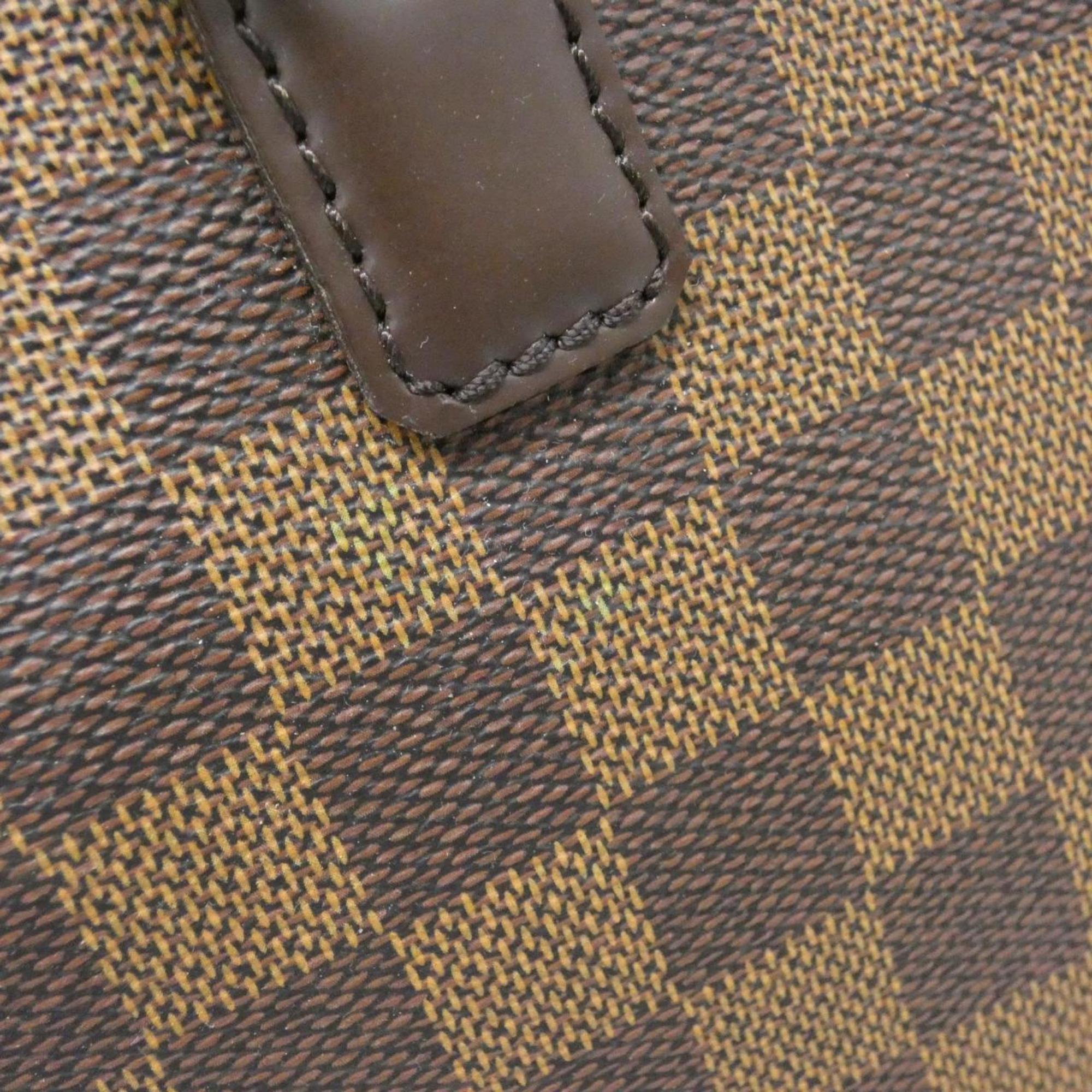 Louis Vuitton Brown Coated Canvas Handbag