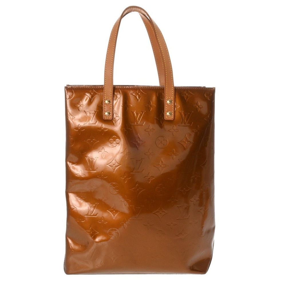 Louis Vuitton Bronze Monogram Vernis Handbag