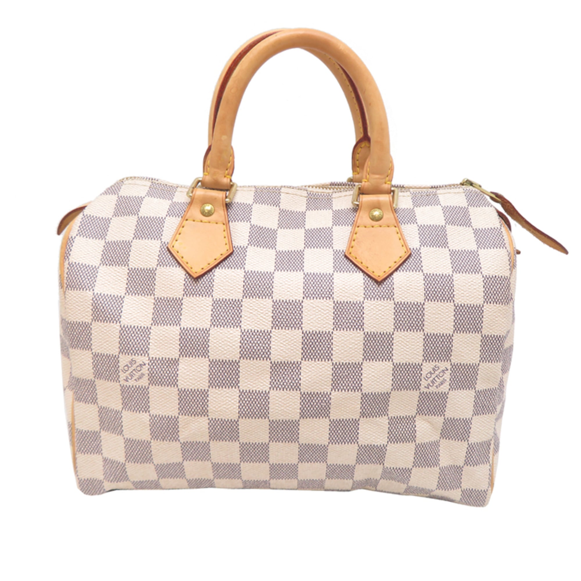 Louis Vuitton White Damier Azur Handbag