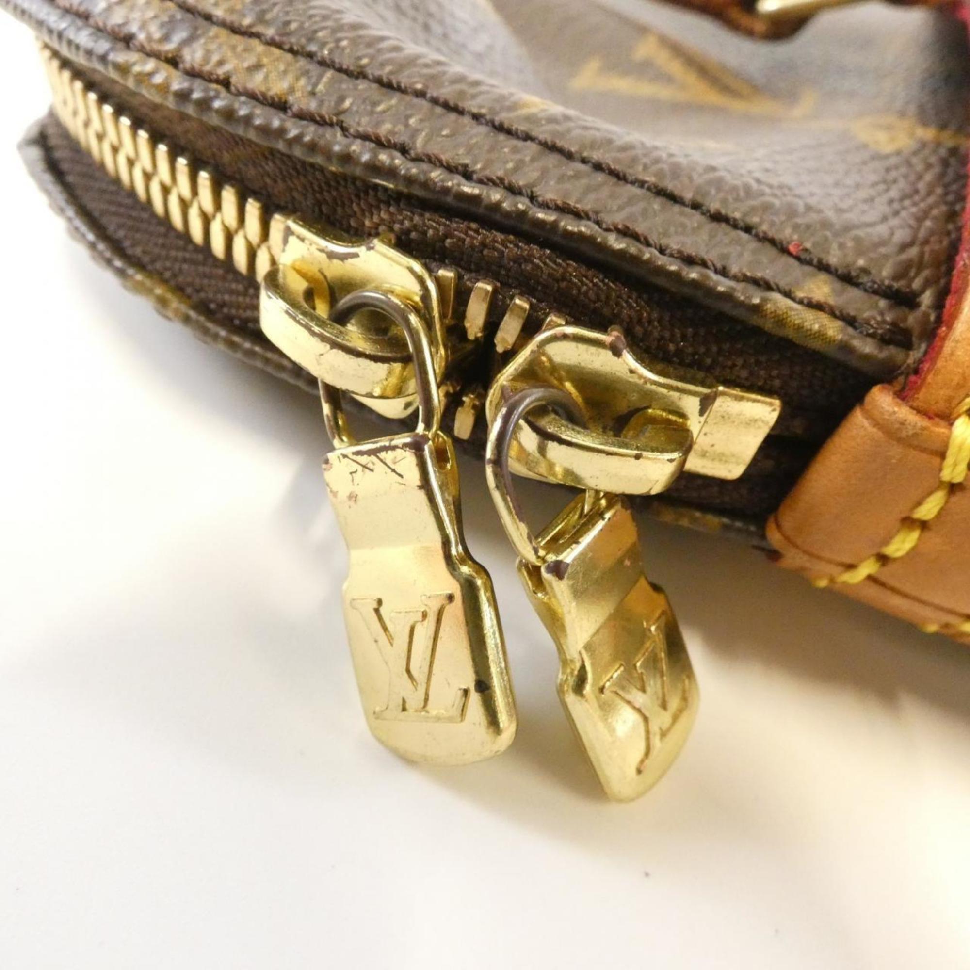 Louis Vuitton Marron Coated Canvas Shoulder Bag