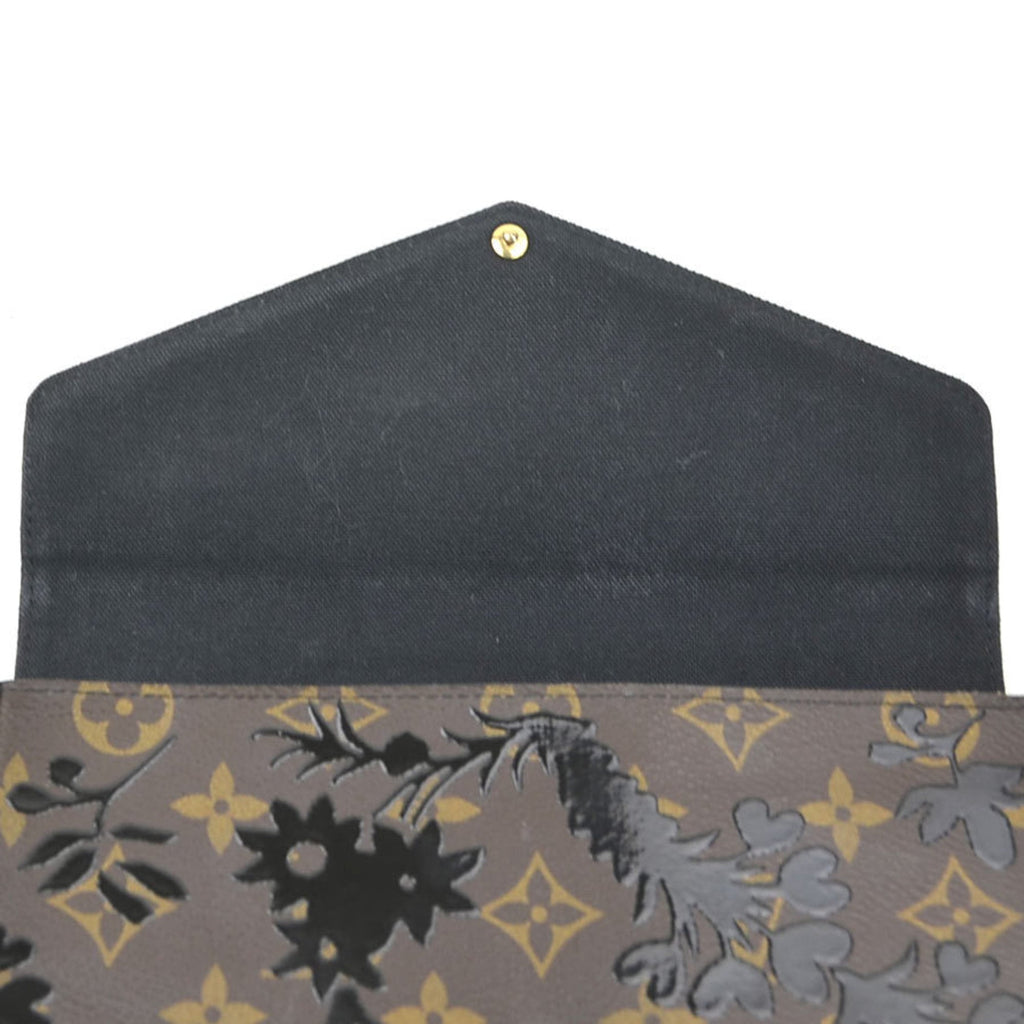Louis Vuitton Black Brown Monogram Monogram Pochette Shoulder Bag