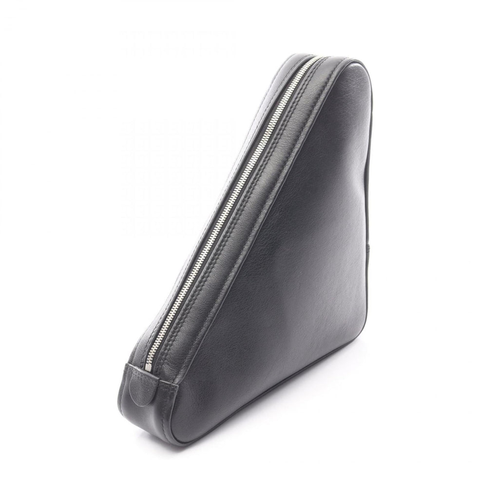 Balenciaga Black Leather Clutch