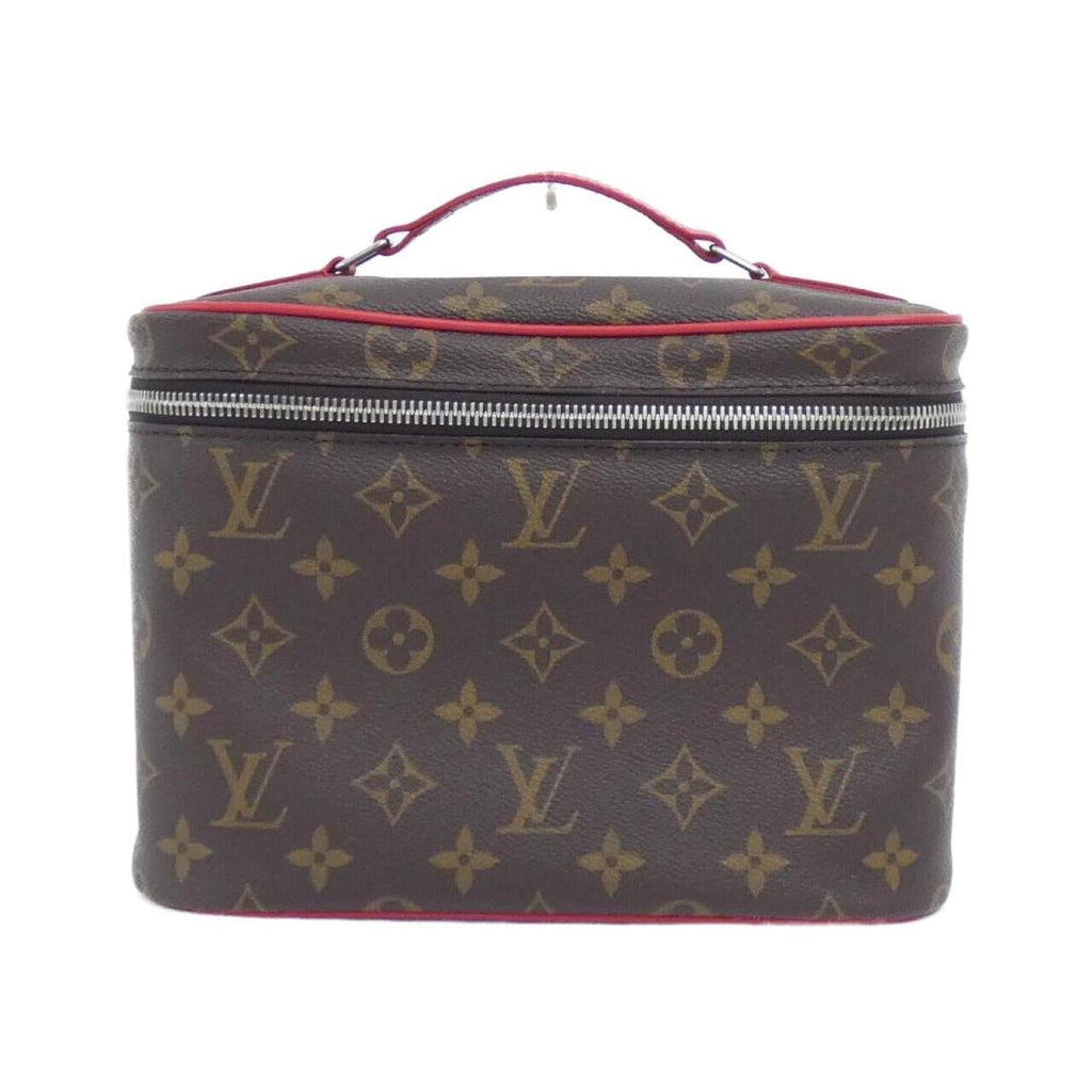 Louis Vuitton Marron Monogram Red Color Coated Canvas Handbag