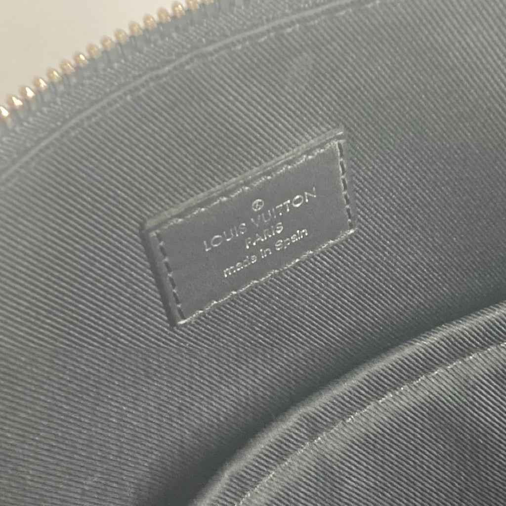 Louis Vuitton Black Noir Epi Leather Briefcase Tote Bag