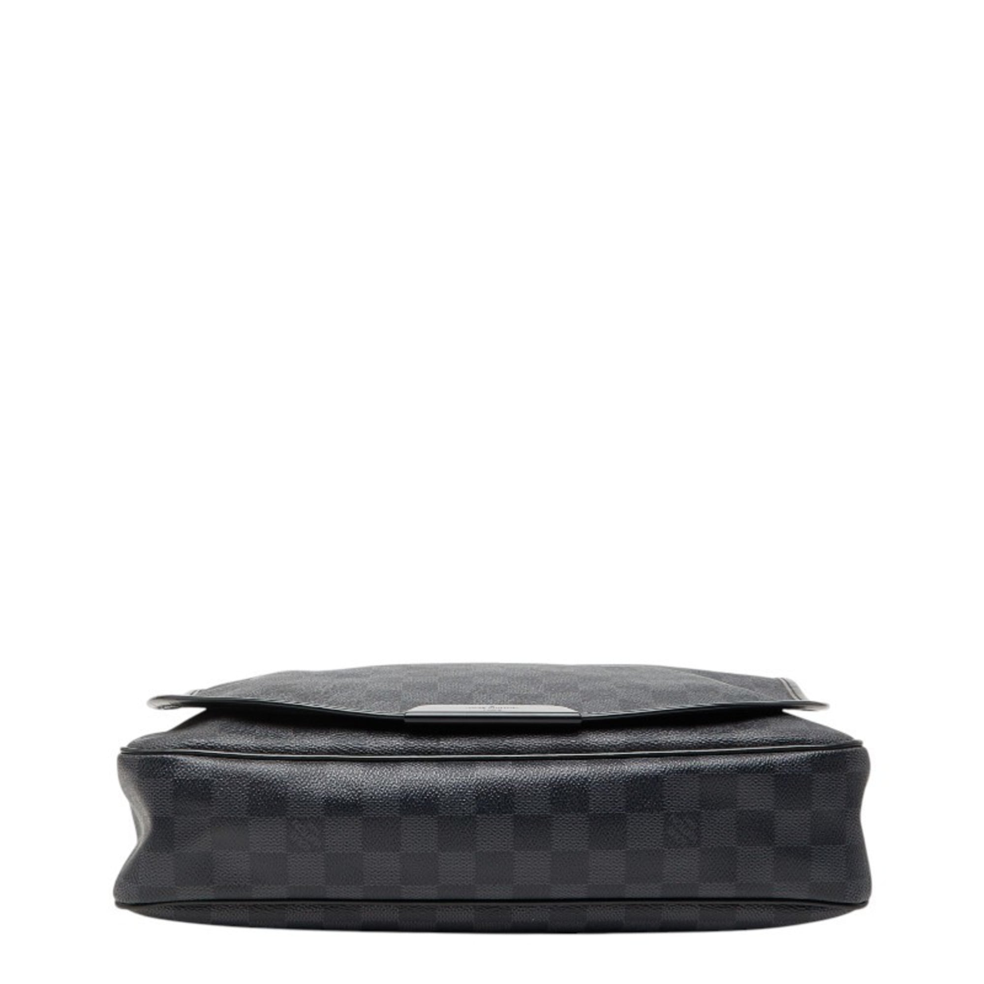 Louis Vuitton Black Pvc Leather Shoulder Bag