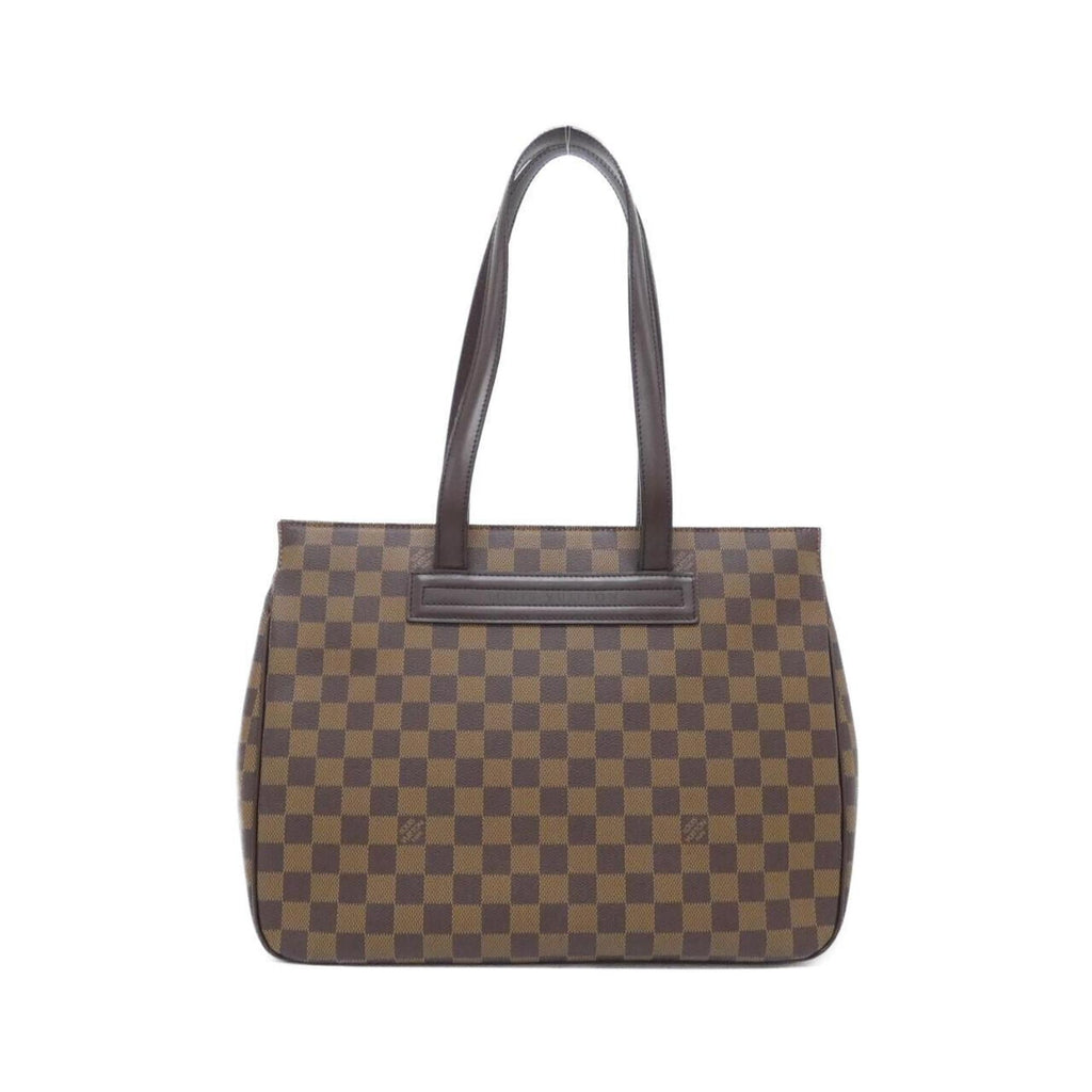 Louis Vuitton Brown Coated Canvas Handbag