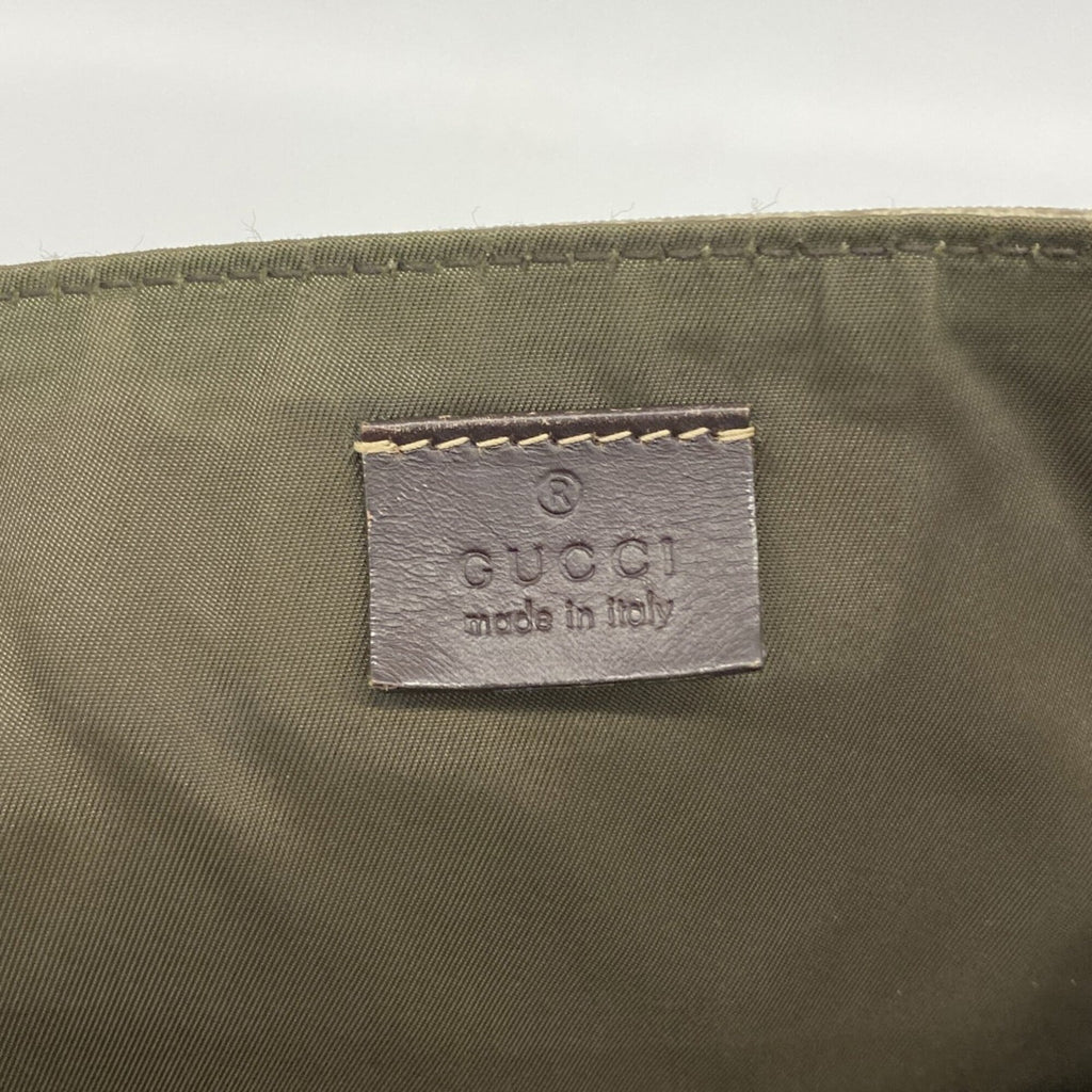 Gucci Brown Pvc Shoulder Bag (Pre-Owned)
