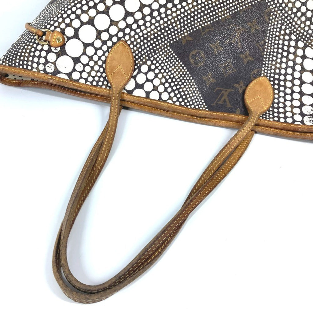 Louis Vuitton Brown Monogram White Monogram Shoulder Bag Tote Bag