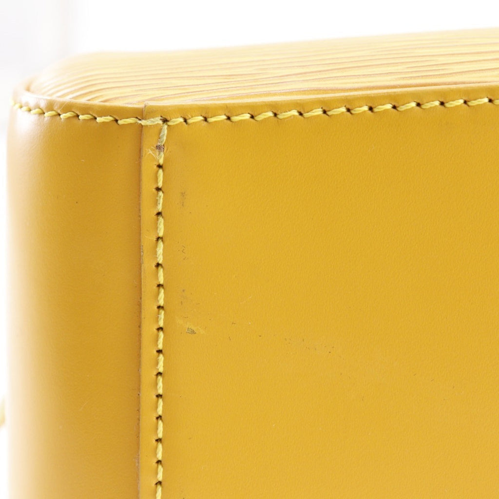 Louis Vuitton Yellow Epi Leather Handbag