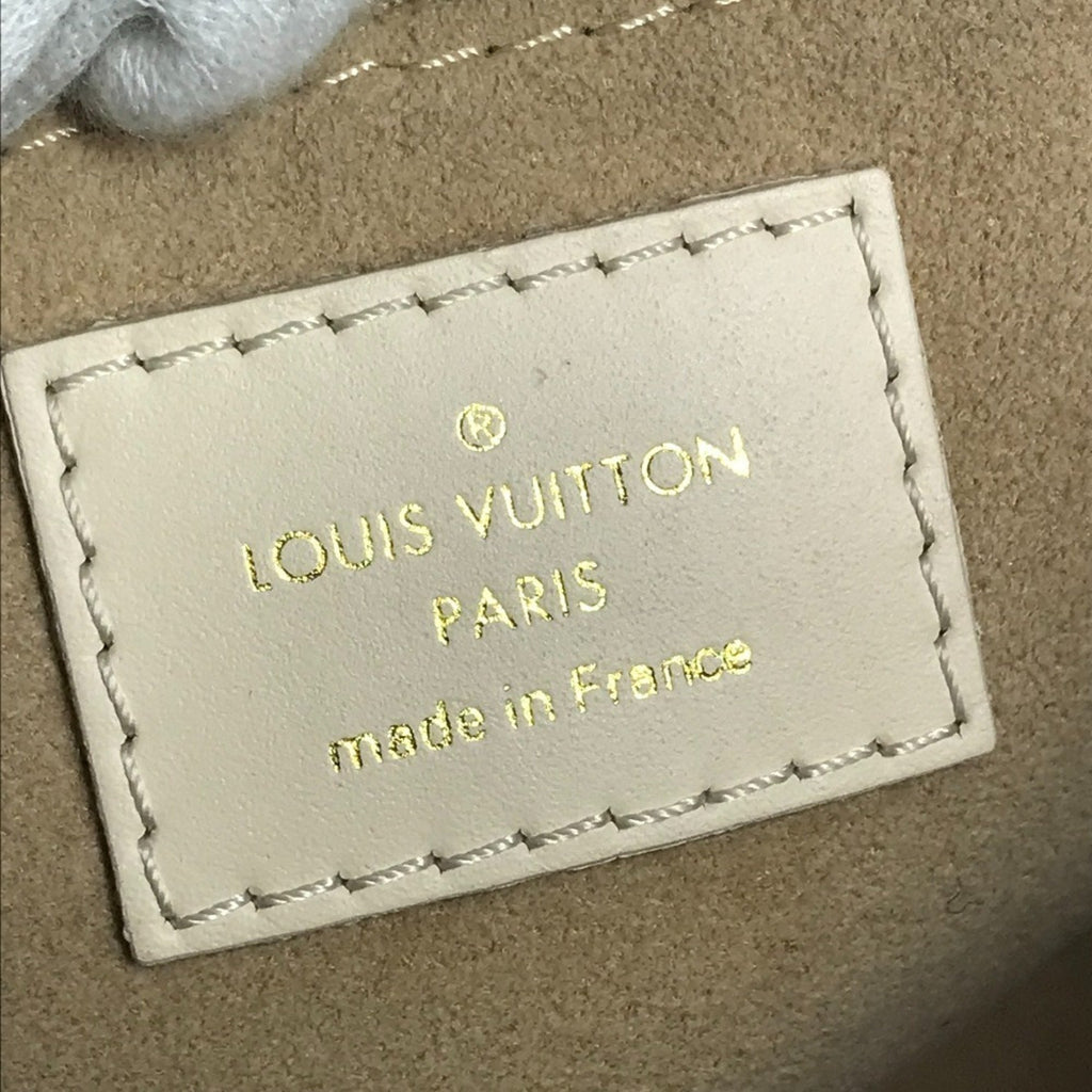 Louis Vuitton White Monogram Empreinte Handbag