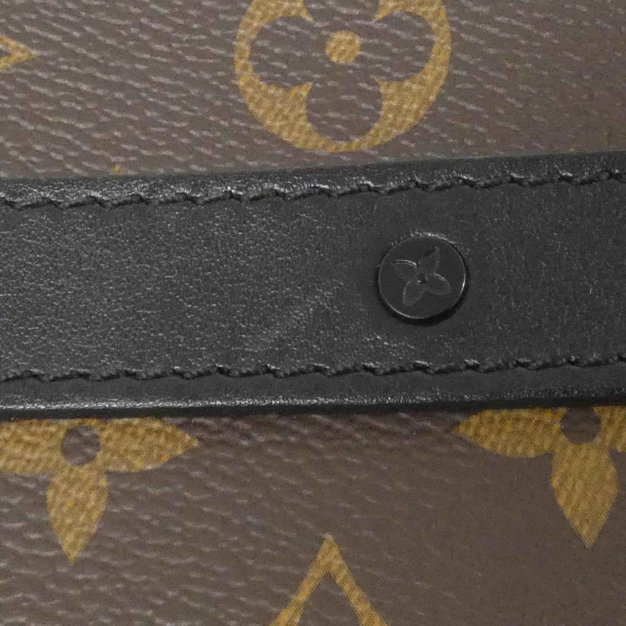 Louis Vuitton Marron Coated Canvas Shoulder Bag