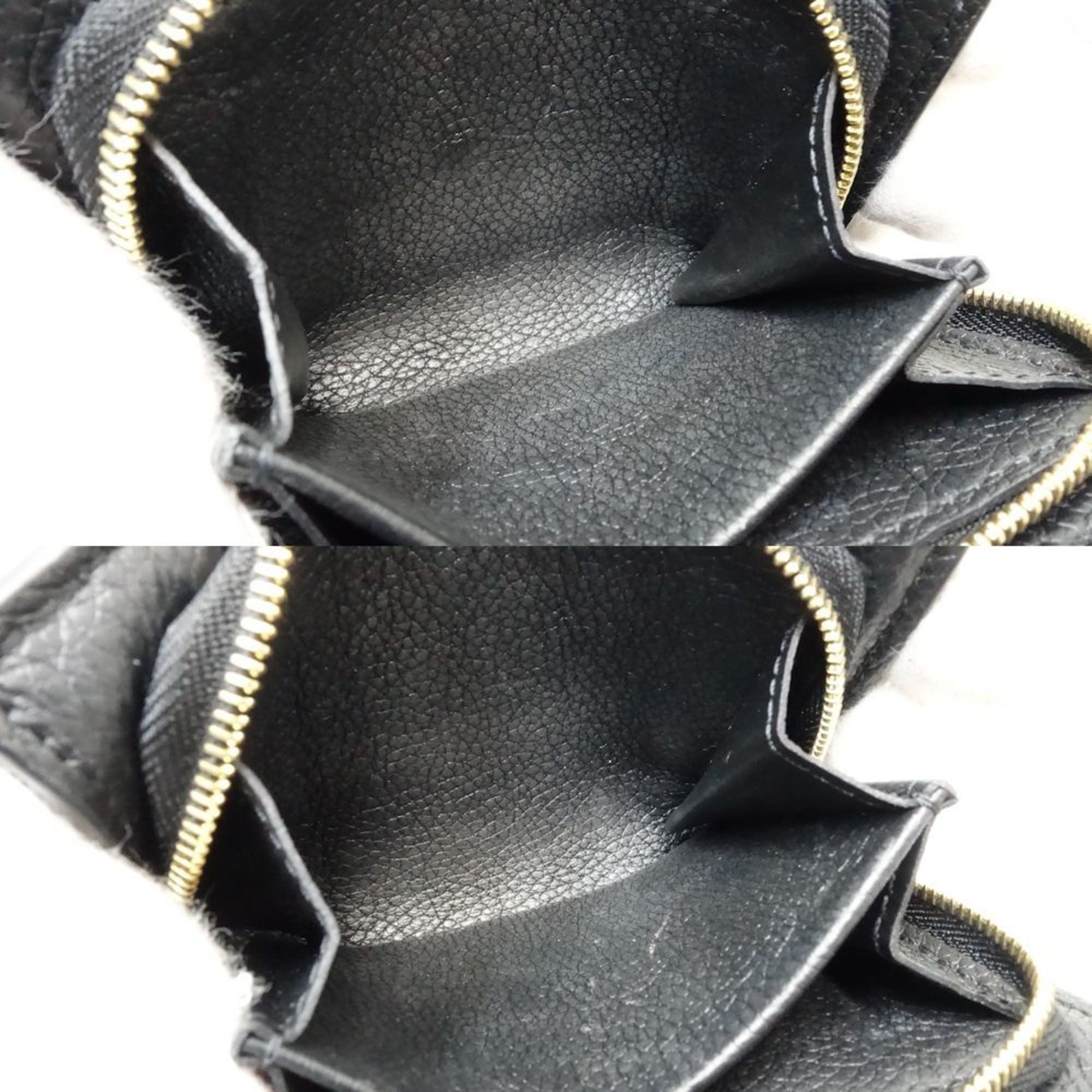 Louis Vuitton Noir Monogram Empreinte Wallet