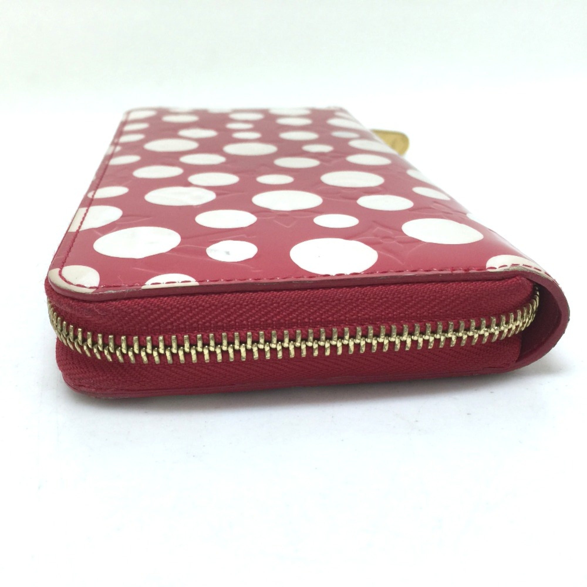 Louis Vuitton Red Leather Long Wallet