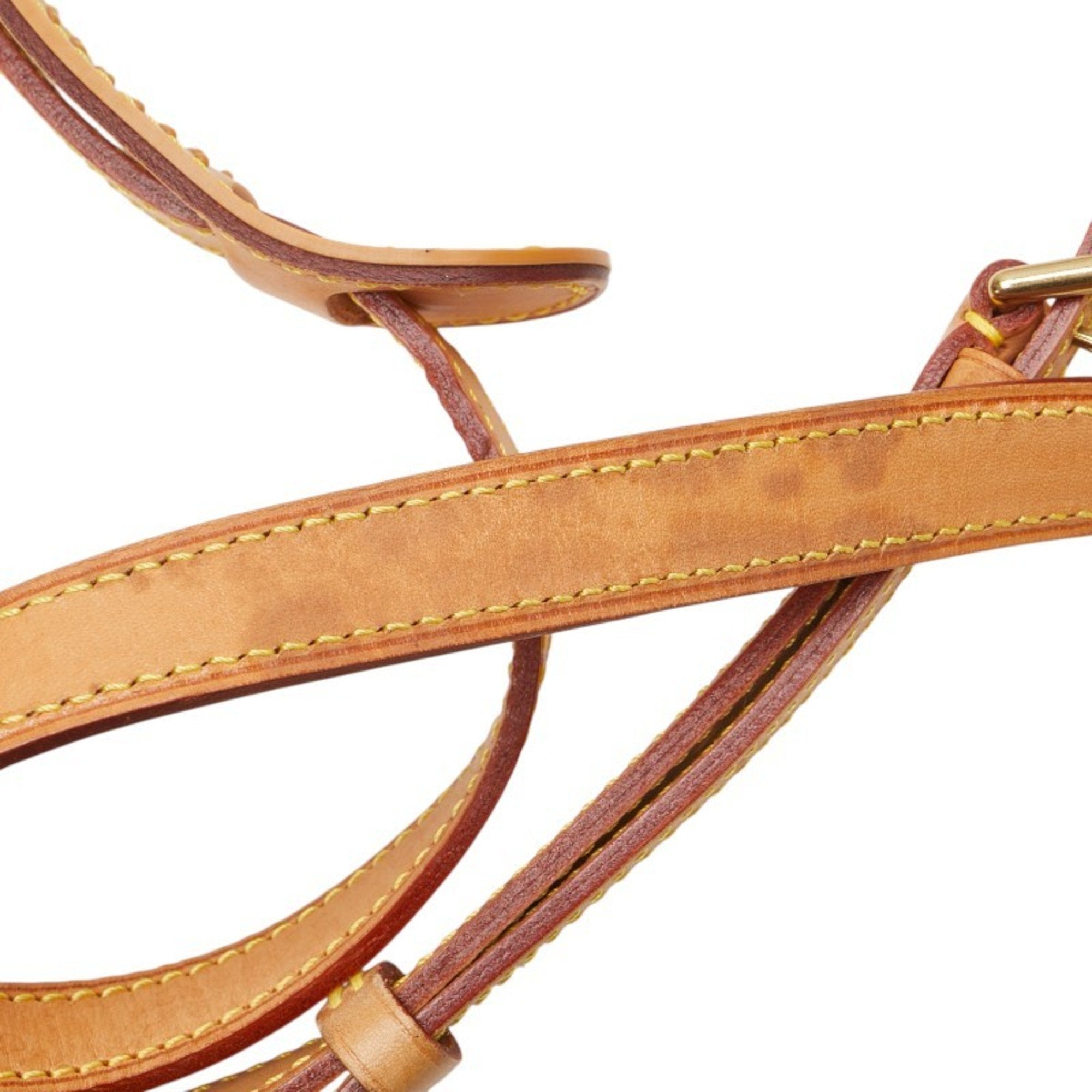 Louis Vuitton Monogram Brown Pvc Leather Shoulder Bag