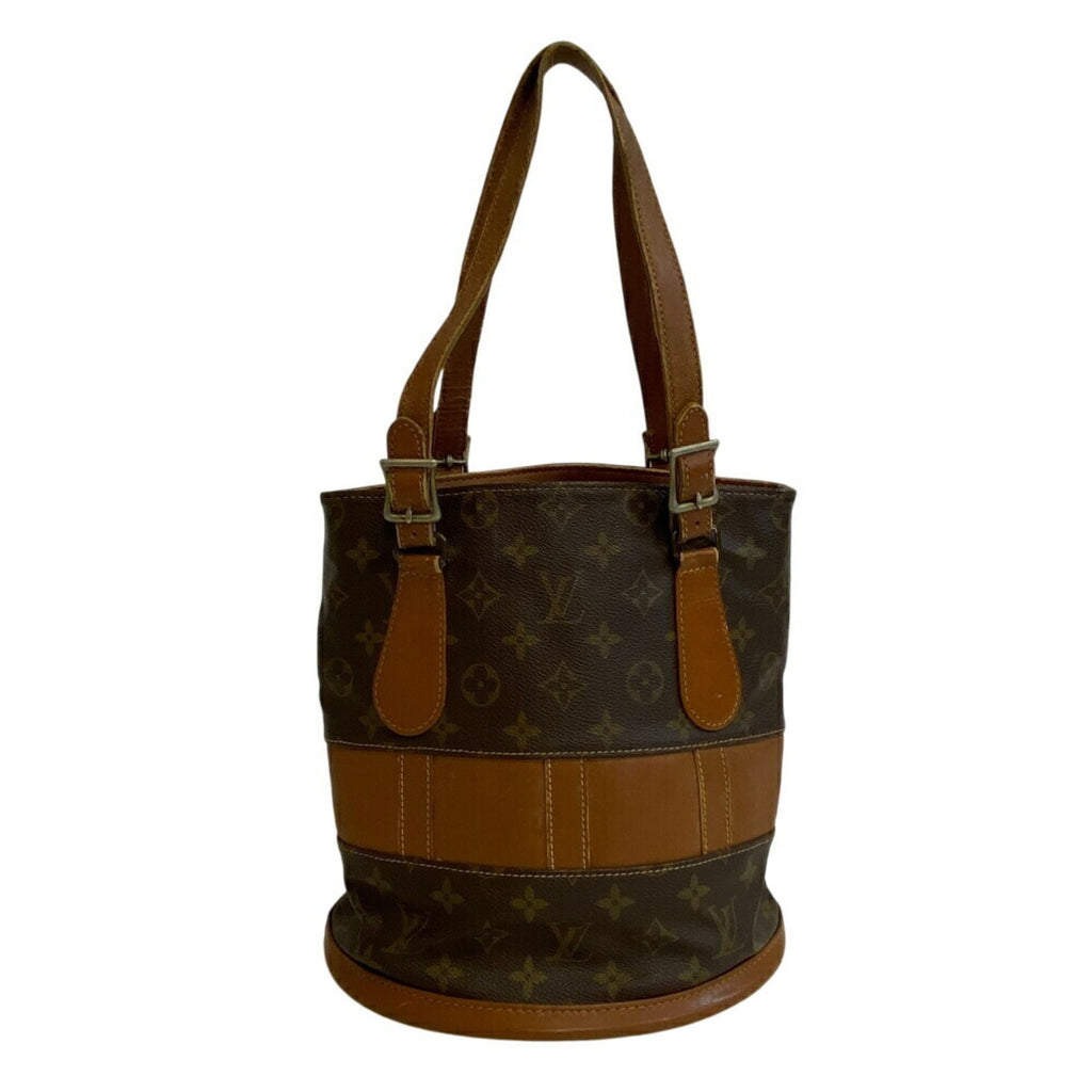 Louis Vuitton Brown Monogram Handbag Shoulder Bag Tote Bag
