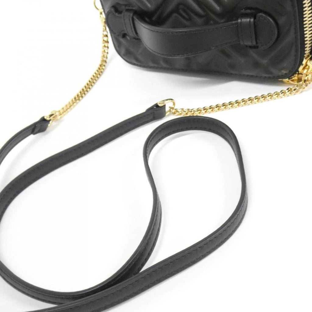 Fendi Black Leather Handbag