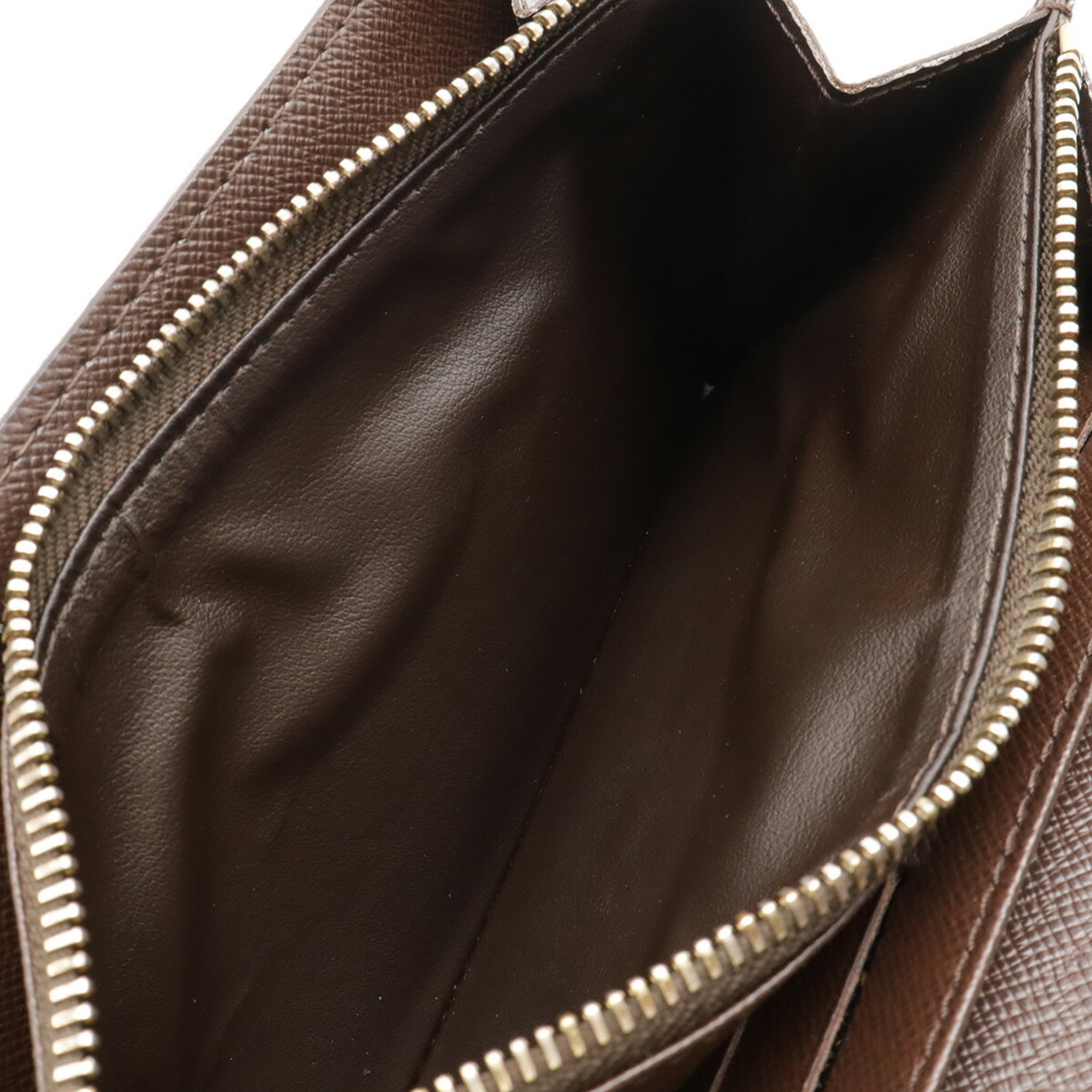 Louis Vuitton Brown Pvc Coated Canvas Damier Canvas Long Wallet